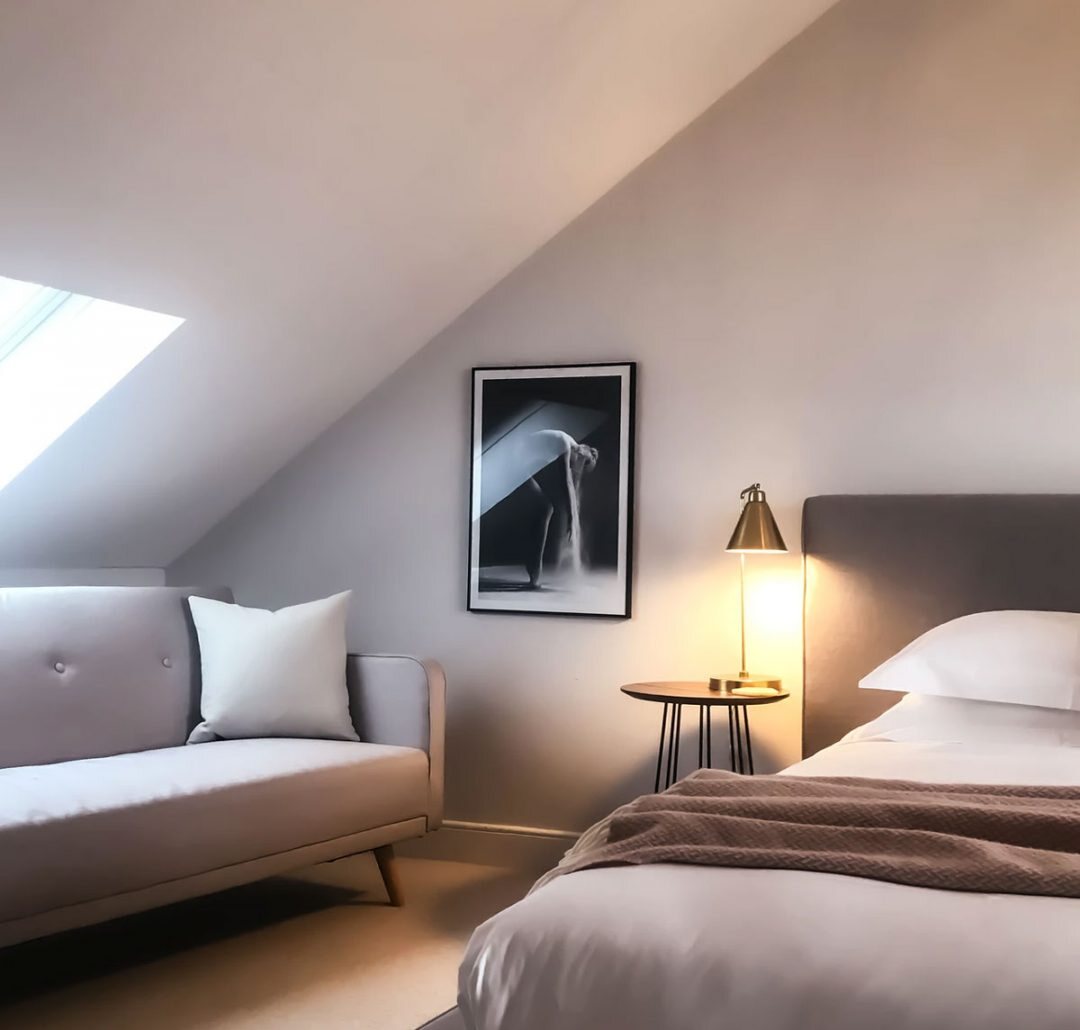 Loft conversion bedroom with eaves storage in Aberdeen
