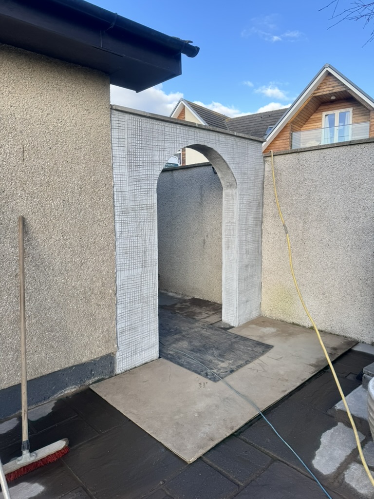 External render finished with a broom texture in Aberdeen